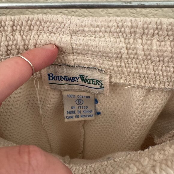 Vintage Waffle Knit Sweat Pants - Picture 2 of 6